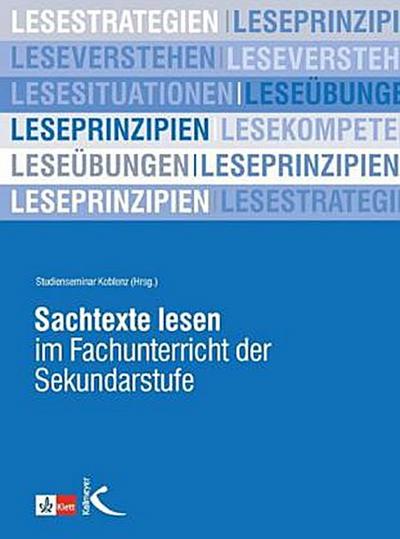 Sachtexte lesen im Fachunterricht der Sekundarstufe