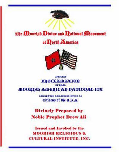 Official Proclamation of Real Moorish American Nationality