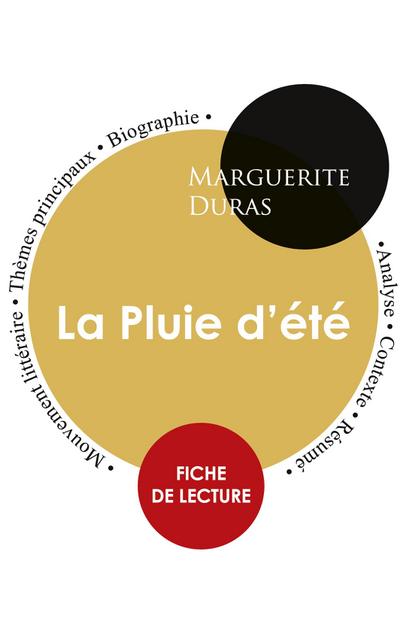 Fiche de lecture La Pluie d’été (Étude intégrale)