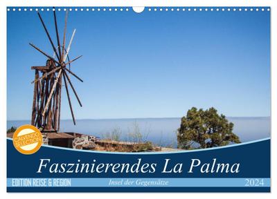 Faszinierendes La Palma (Wandkalender 2024 DIN A3 quer), CALVENDO Monatskalender