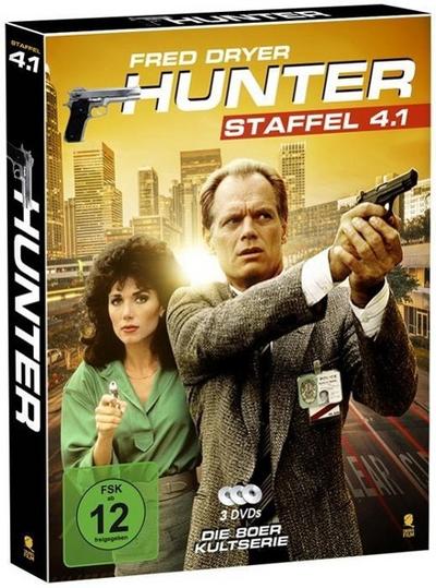 Hunter: Gnadenlose Jagd. Staffel.4.1, 3 DVDs