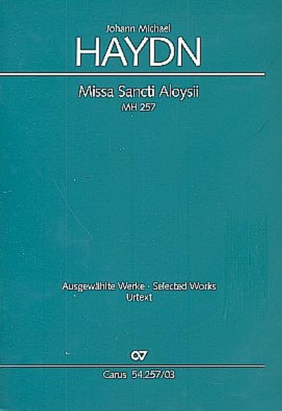 Missa Sancti Aloysii (Klavierauszug)