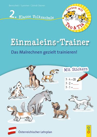 Lernen mit Teo und Tia Mathematik - Einmaleins-Trainer - 2. Klasse Volksschule