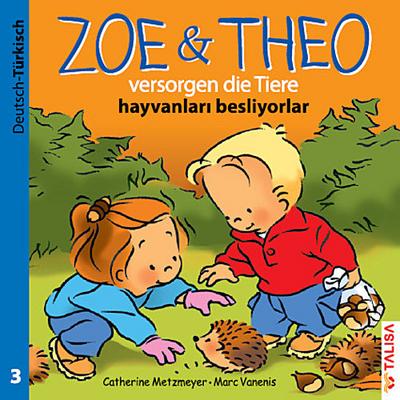 ZOE & THEO versorgen die Tiere (D-Türkisch). Zoe & Theo hayvanlari besliyorlar