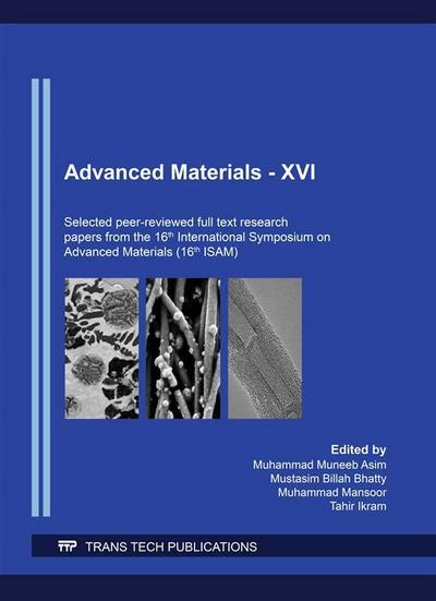 Advanced Materials - XVI