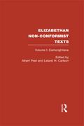 Elizabethan Non-Conformist Texts