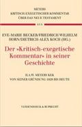 Der »Kritisch-exegetische Kommentar« in seiner Geschichte
