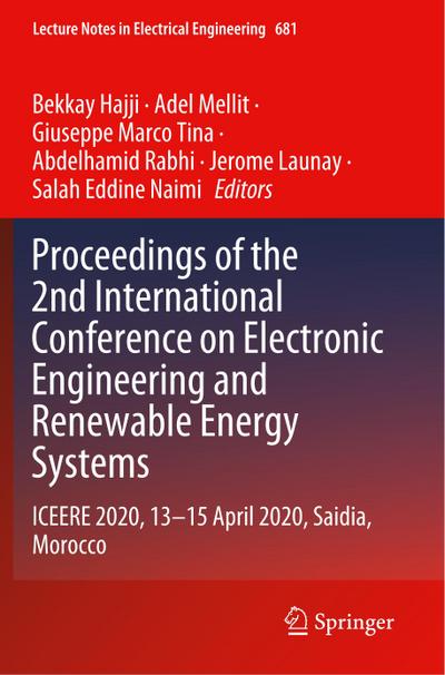 Proceedings of the 2nd International Conference on Electronic Engineering and Renewable Energy Systems
