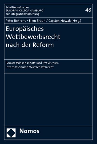 Europäisches Wettbewerbsrecht nach der Reform