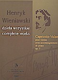 Capriccio - Valse op.7pour violon et piano