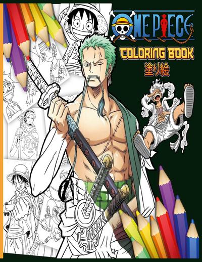 D’Avis Nina, M: Epic One Piece Coloring Book