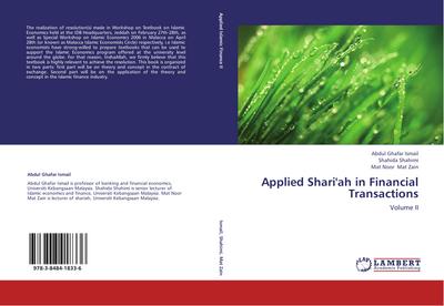Applied Shari’ah in Financial Transactions