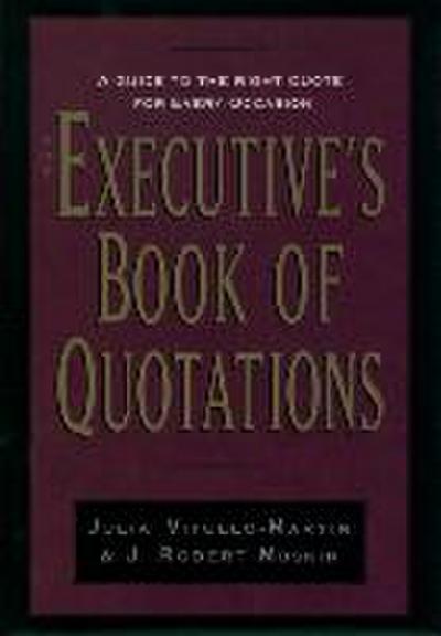 The Executive’s Book of Quotations