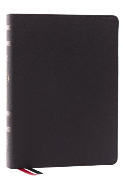 LSB, MacArthur Study Bible, Black Genuine Leather, Comfort Print