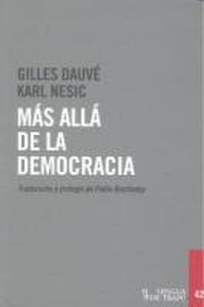 Más allá de la democracia