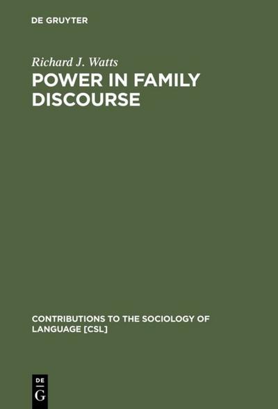 Power in Family Discourse