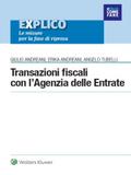 Transazioni fiscali con l’Agenzia delle Entrate