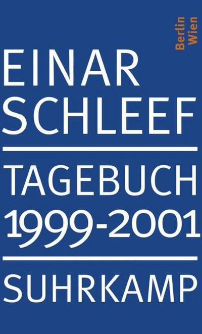 Tagebuch 1999-2001