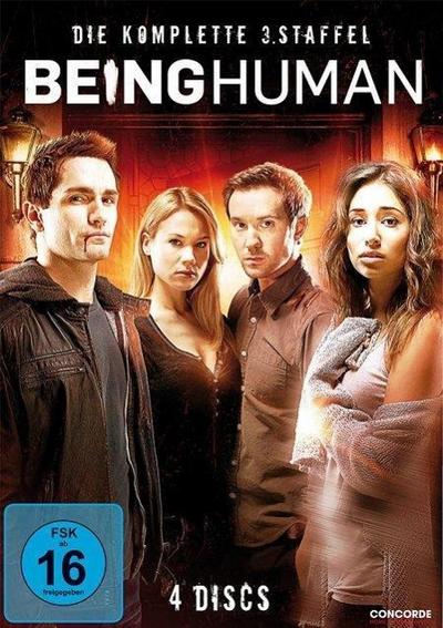 Being Human. Staffel.3, 4 DVDs