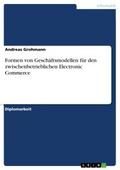 Formen von Geschäftsmodellen für den zwischenbetri