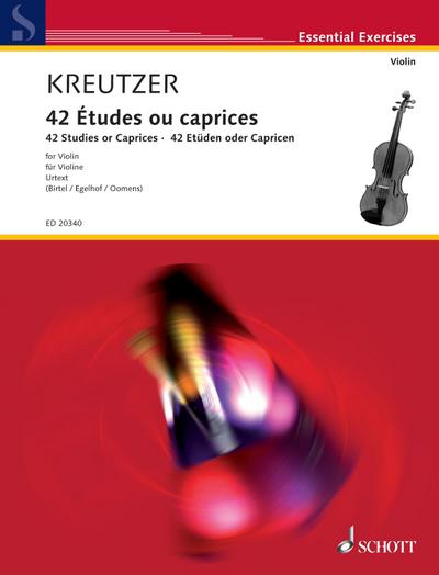 42 Studies or Caprices