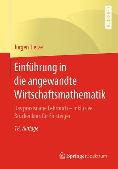 Einführung in die angewandte Wirtschaftsmathematik