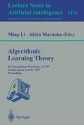 Algorithmic Learning Theory