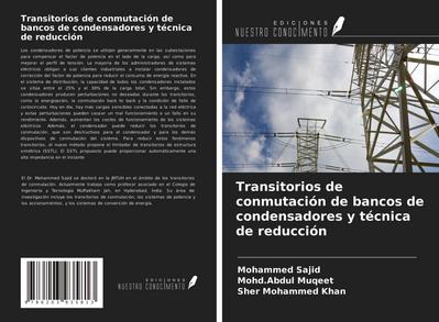 Transitorios de conmutación de bancos de condensadores y técnica de reducción