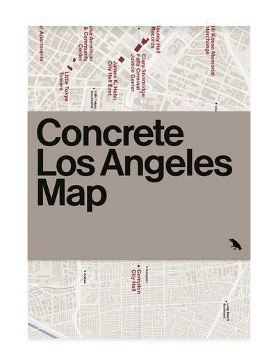 Concrete Los Angeles Map