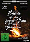 Porträt Einer Jungen Frau In Flammen
