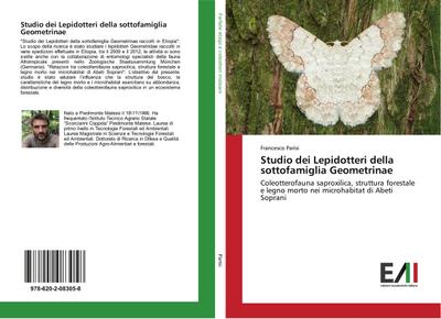Studio dei Lepidotteri della sottofamiglia Geometrinae