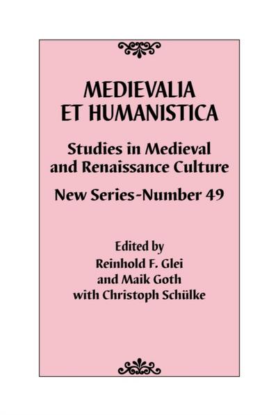 Medievalia et Humanistica, No. 49