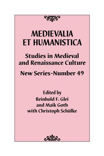 Medievalia et Humanistica, No. 49
