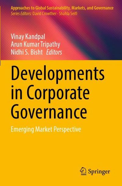 Developments in Corporate Governance