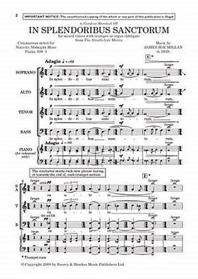 In splendoribus sanctorum