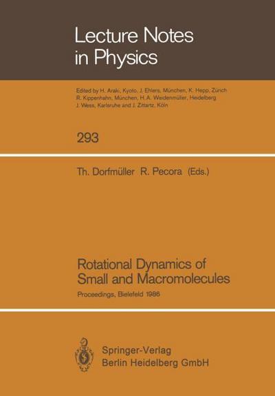 Rotational Dynamics of Small and Macromolecules