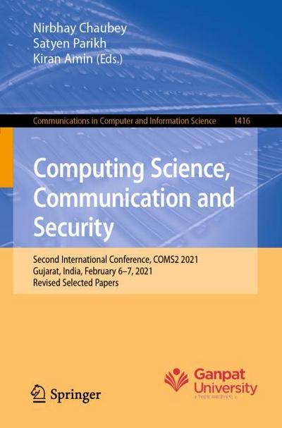 Computing Science, Communication and Security