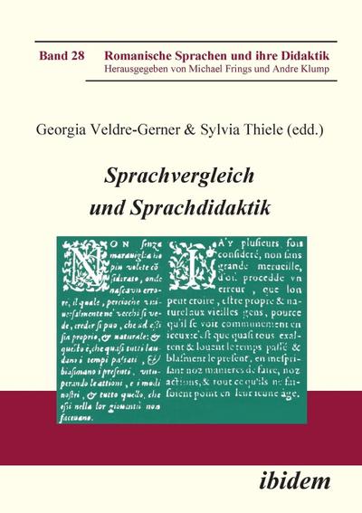Sprachvergleich und Sprachdidaktik