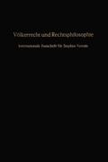 Völkerrecht und Rechtsphilosophie.