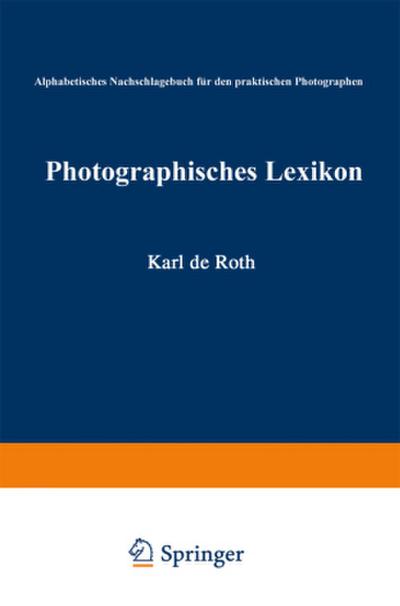 Photographisches Lexikon