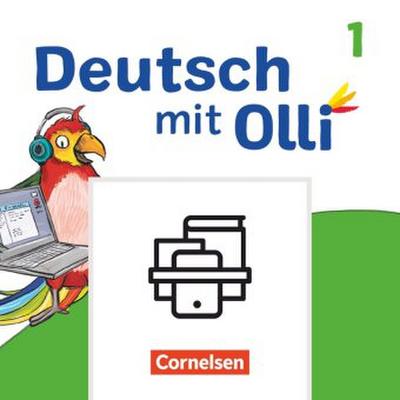 Deutsch mit Olli - Erstlesen - Ausgabe 2021 - 1. Schuljahr Mein Medienpass - Arbeitsheft Medienkompetenz - 10 Stück im Paket