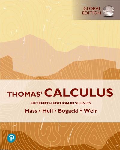 Thomas’ Calculus, SI Units