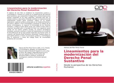 Lineamientos para la modernización del Derecho Penal Sustantivo