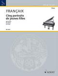 Cinq portraits de jeunes fillesfür Klavier
