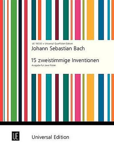 15 zweistimmige Inventionen