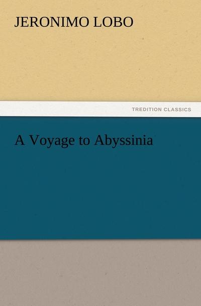 A Voyage to Abyssinia