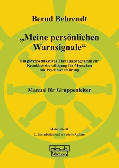 "Meine persönlichen Warnsignale"