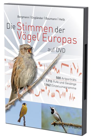 Bergmann, H: Stimmen der Vögel Europas auf DVD