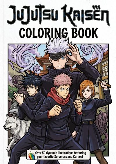Jujutsu Kaisen Coloring Book