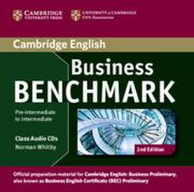Business Benchmark Pre-Intermediate to Intermediate Business Preliminary Class Audio CDs (2)